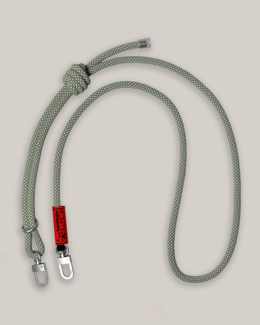 TOPOLOGIE 8.0MM ROPE STRAP SAGE LATTICE