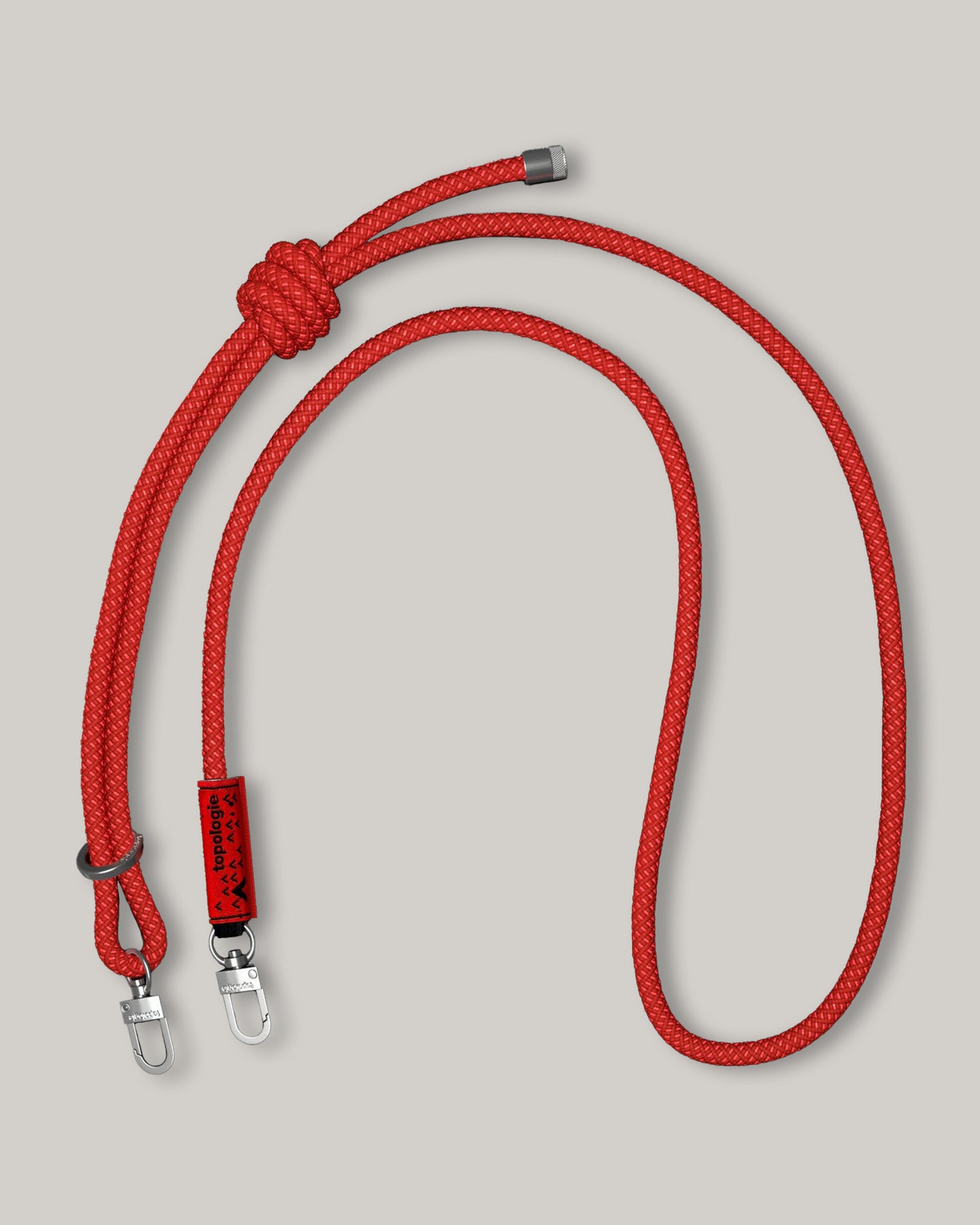 TOPOLOGIE 8.0MM ROPE STRAP FLASH TOPOLOGIE RED