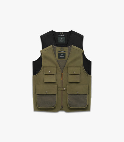 KNICKERBOCKER JOE GREER CAMERA VEST - BLACK