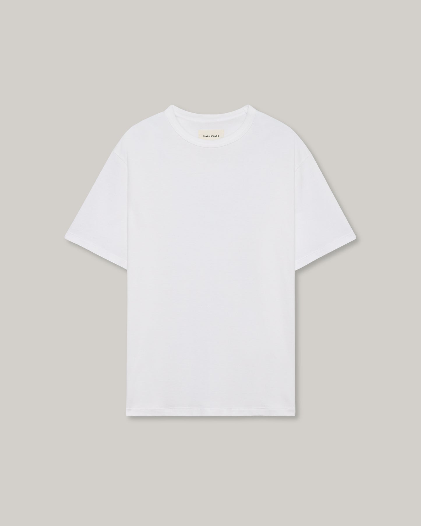 MARKAWARE NEW RELAXED FIT TEE - WHITE