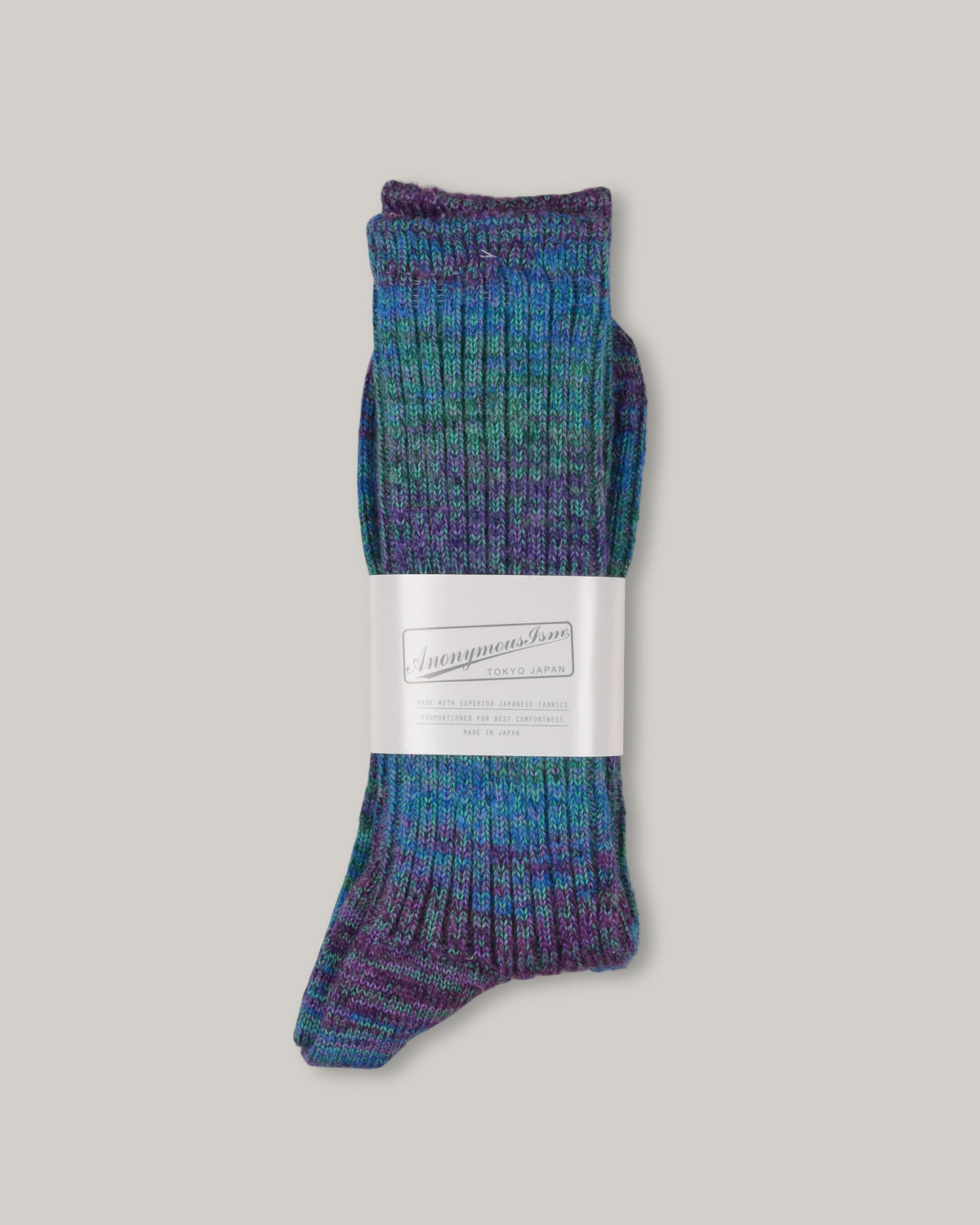 ANONYMOUS ISM SPLASH PATTERN CREW - BLUE