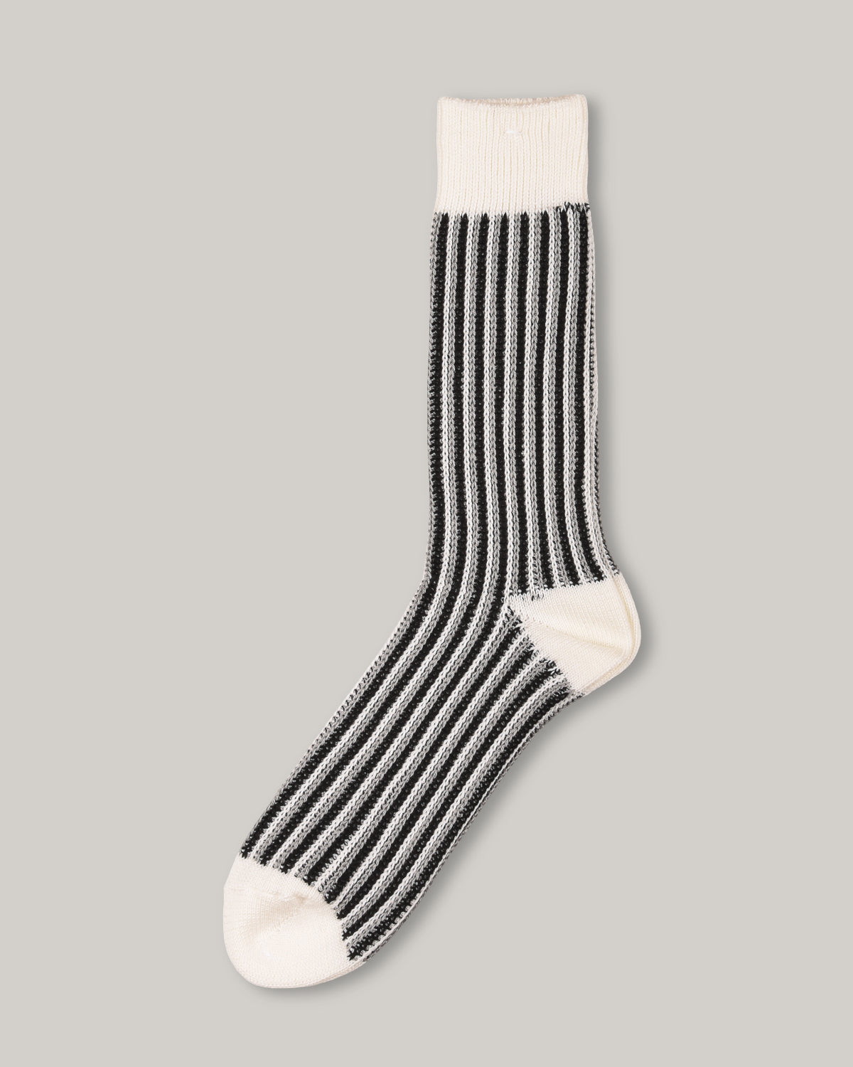 ANONYMOUS ISM JQ STRIPE CREW - OFF WHITE