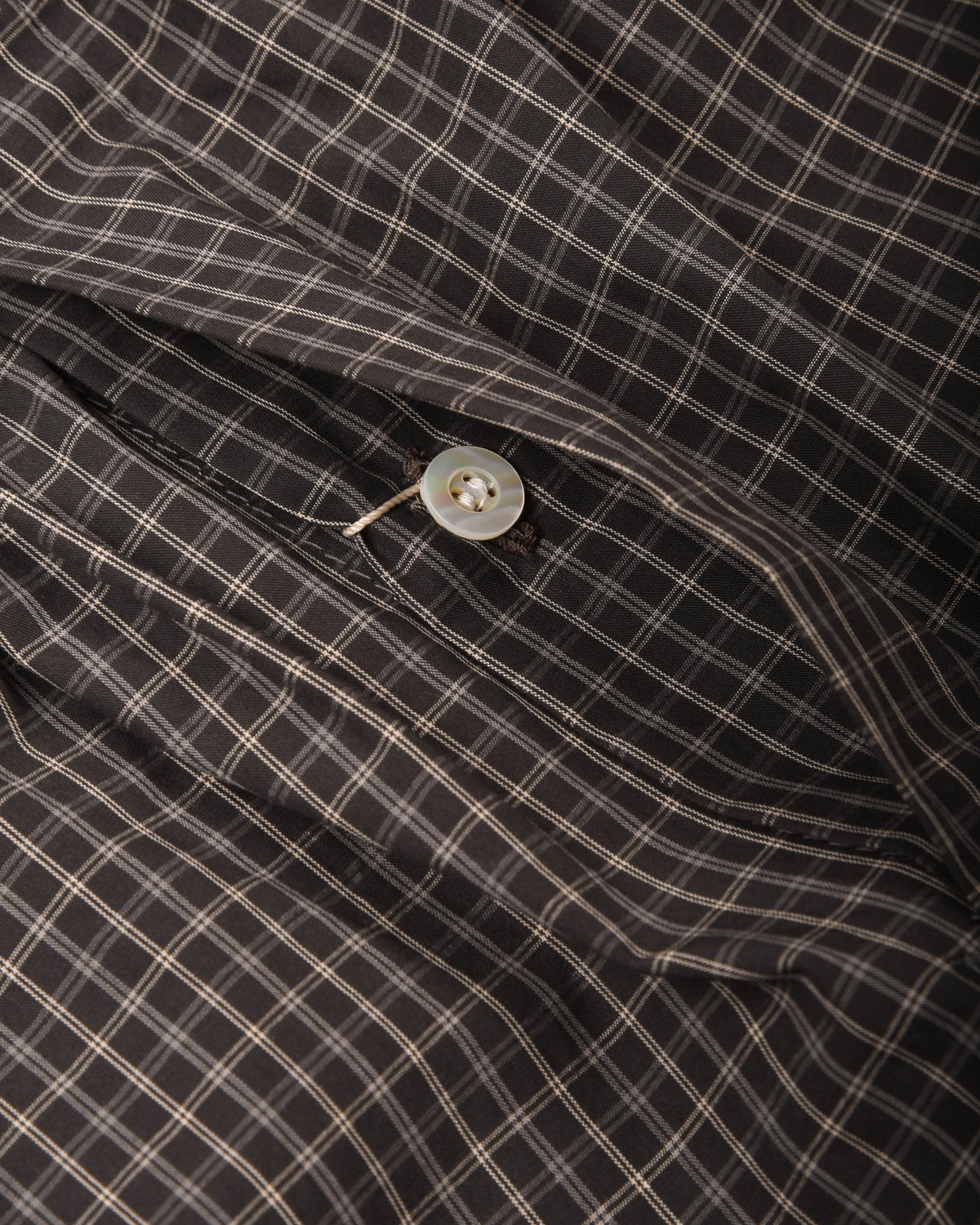 ANONYMOUS ISM MICRO PLAID BOXER - CHARCOAL