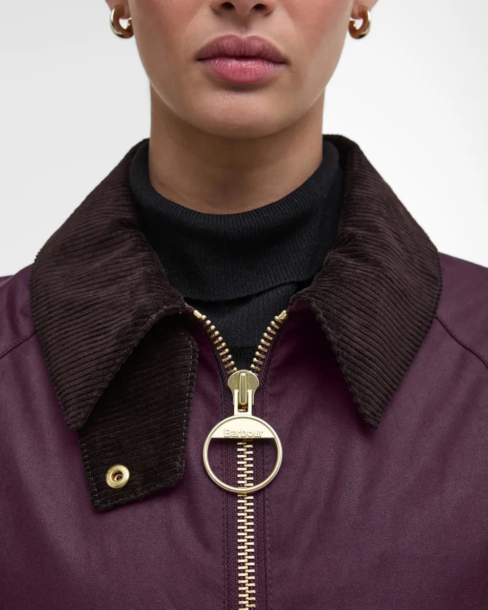 BARBOUR ARLENE WAX - MERLOT