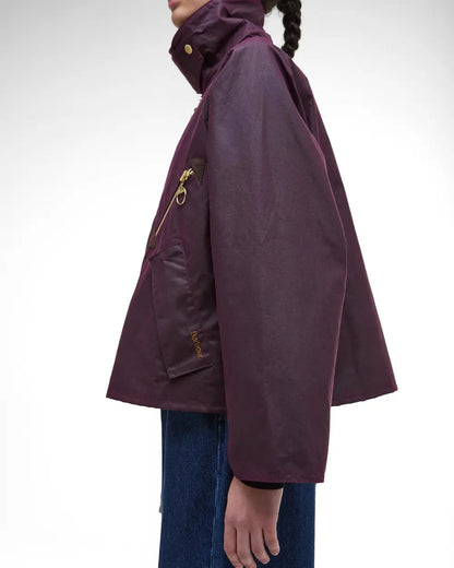 BARBOUR ARLENE WAX - MERLOT