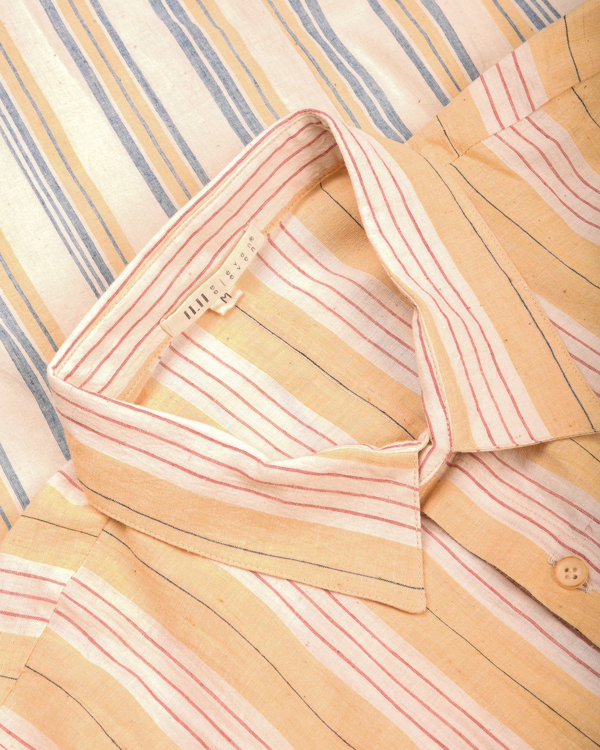 11.11 UNISEX SHIRT - MANGO YELLOW STRIPE