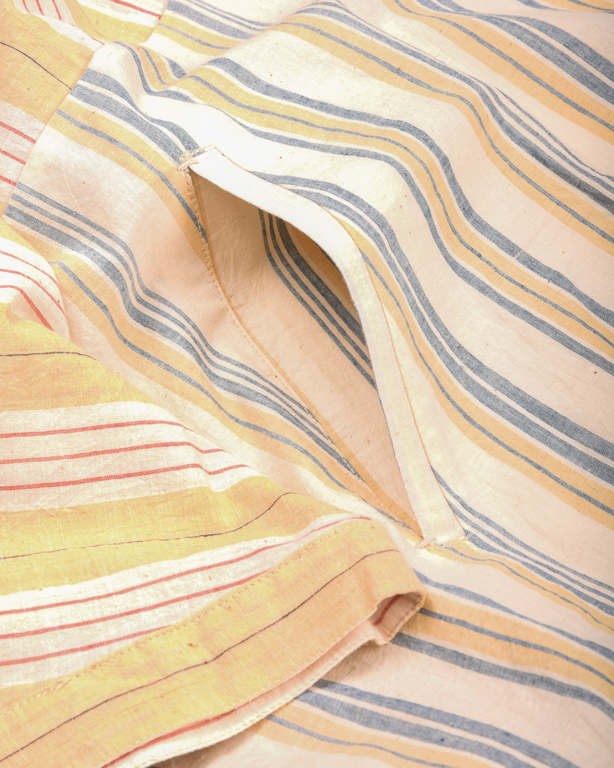11.11 UNISEX SHIRT - MANGO YELLOW STRIPE