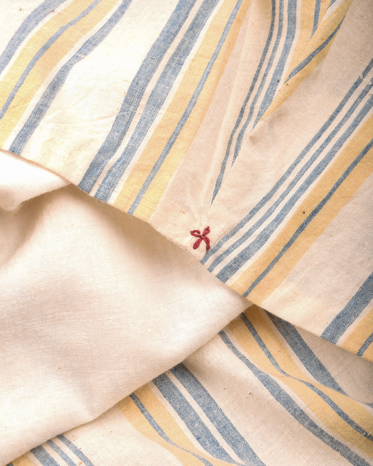 11.11 UNISEX SHIRT - MANGO YELLOW STRIPE