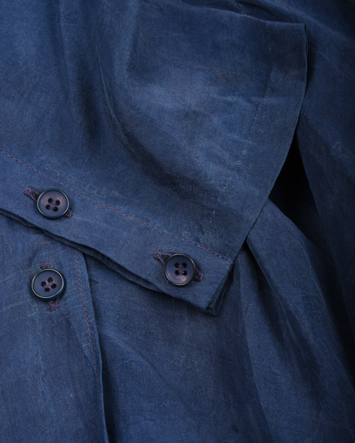 11.11 BLUEBERRY SILK DRESS - INDIGO