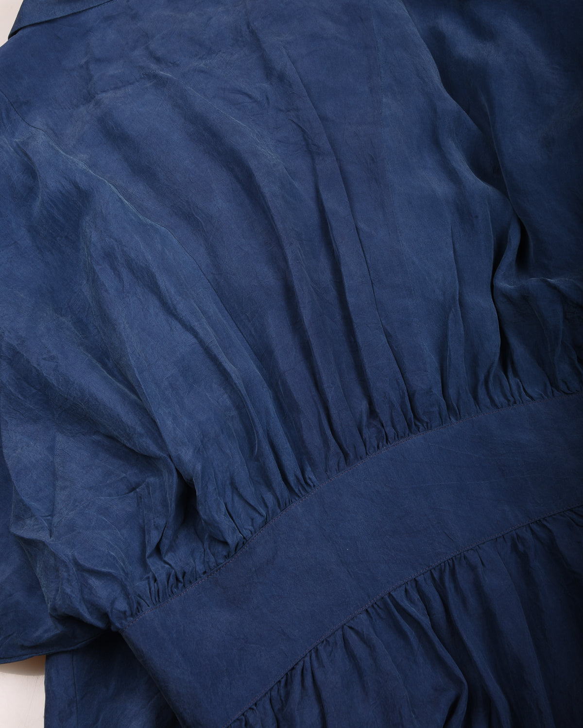11.11 BLUEBERRY SILK DRESS - INDIGO