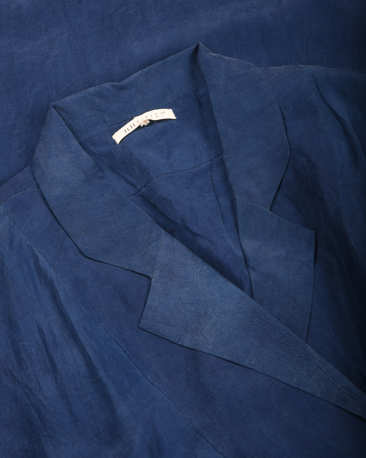 11.11 BLUEBERRY SILK DRESS - INDIGO