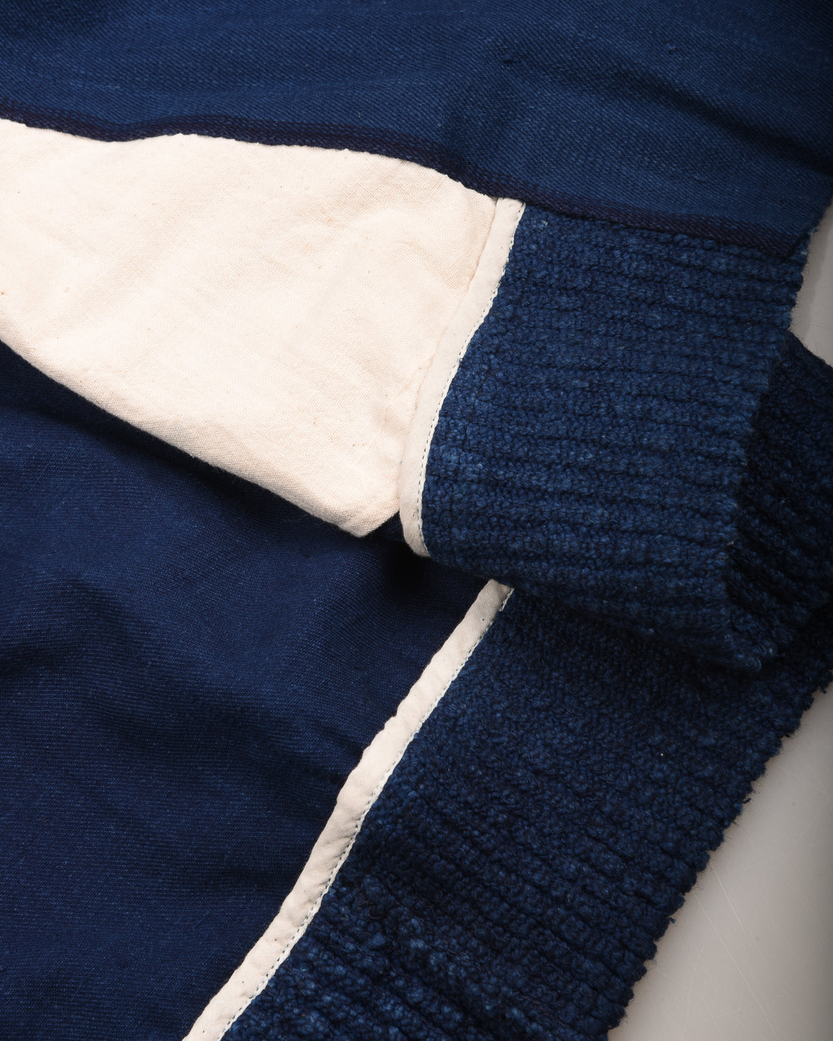11.11 UNISEX NICK COTTON BOMBER JACKET - INDIGO