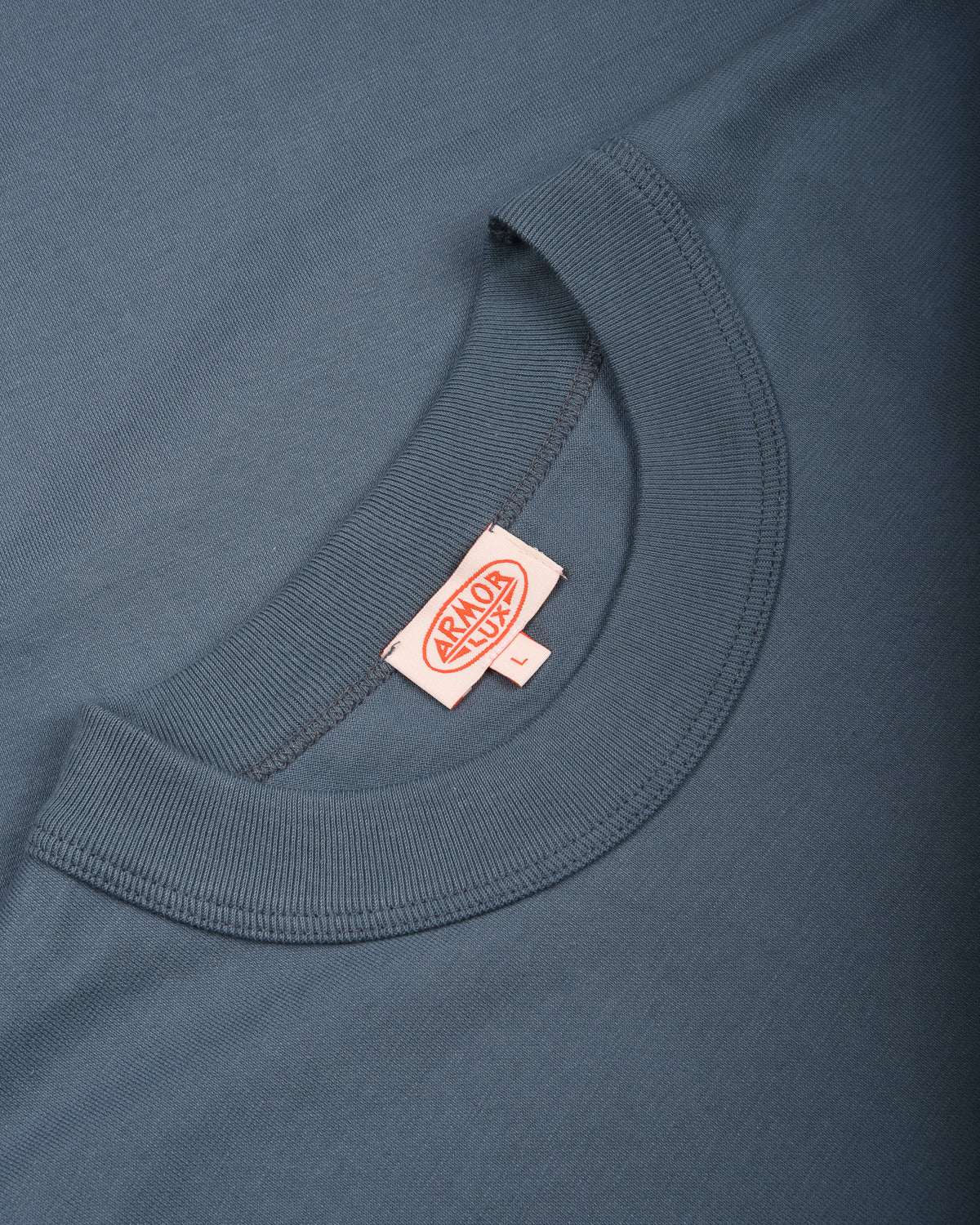 ARMOR LUX HERITAGE T-SHIRT - BLUEFIN