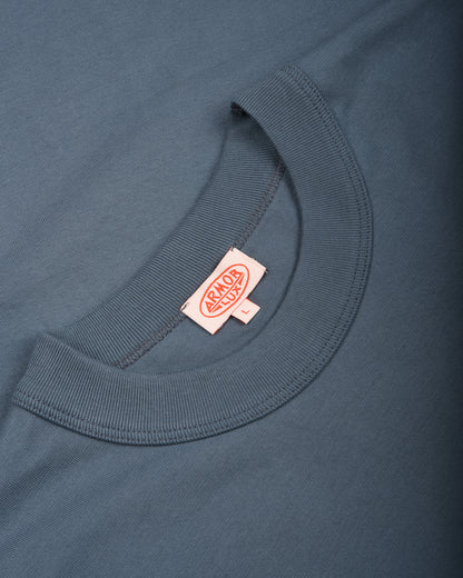 ARMOR LUX HERITAGE T-SHIRT - BLUEFIN