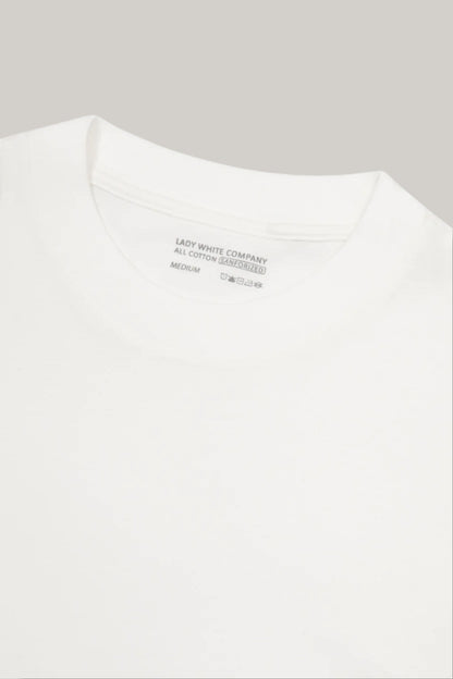 LADY WHITE CO. ATHENS T-SHIRT - WHITE