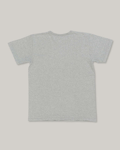 ALLLEVOL HEAVY DUTY CREW NECK T-SHIRT - GREY MELANGE