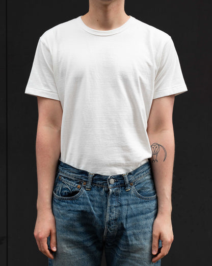 ALLLEVOL HEAVY DUTY CREW NECK T-SHIRT - GREY MELANGE