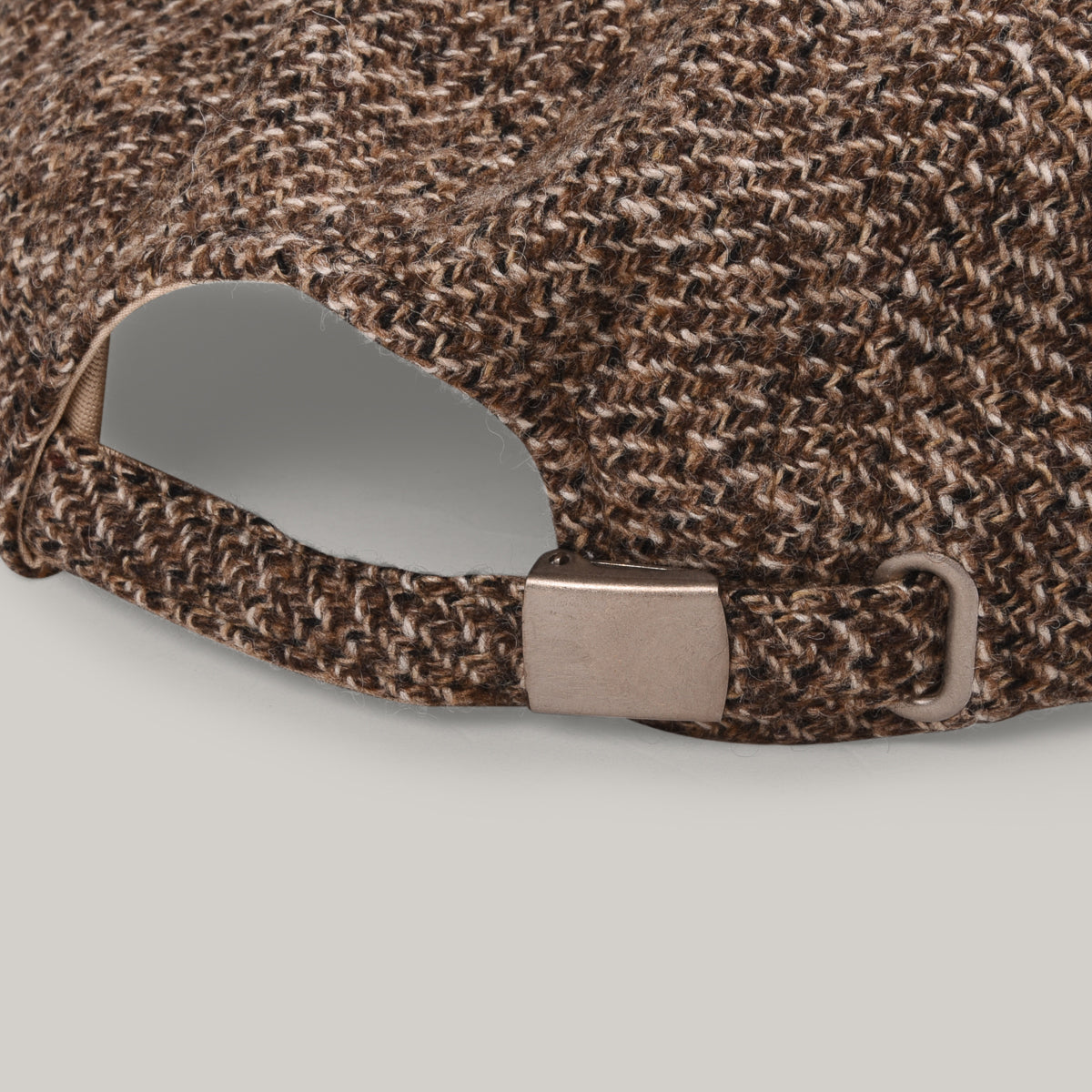 ANONYMOUS ISM TWEED KYOTO CAP - BROWN