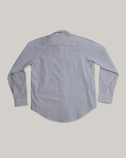 HEIMAT ARTIST SHIRT - COTTON CHAMBRAY - TRAIL BLUE/ SEASHELL
