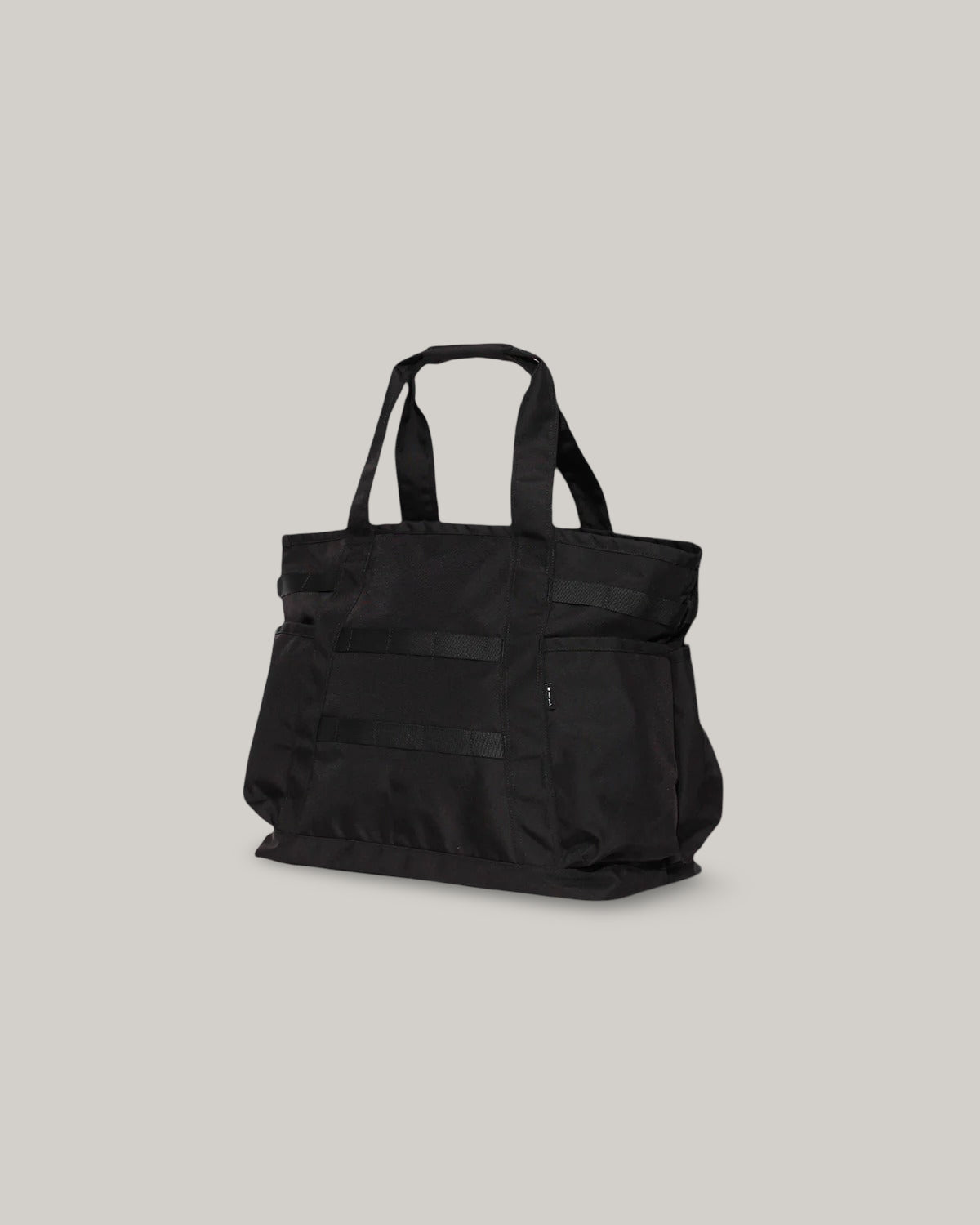 SNOW PEAK RECYCLED CORDURA TOTE BAG - BLACK