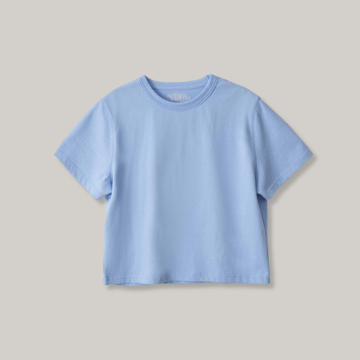 NOTHING WRITTEN BOBBA COTTON TEE - BLUE