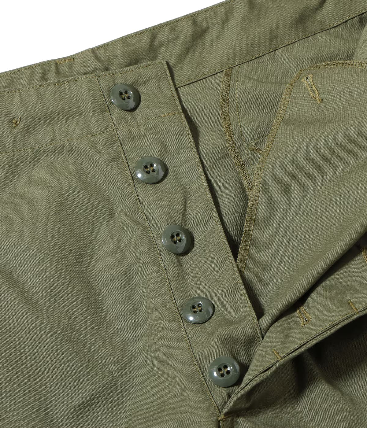 BUZZ RICKSON COMBAT TROPICAL SHORTS - OLIVE