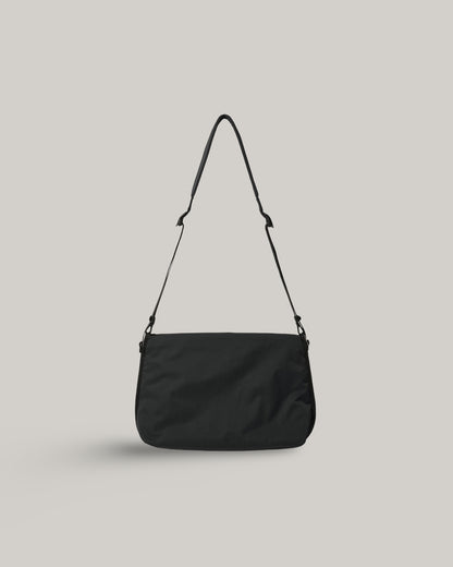 BLANKOF BELLOWS BAG 15 - (M) - BLACK