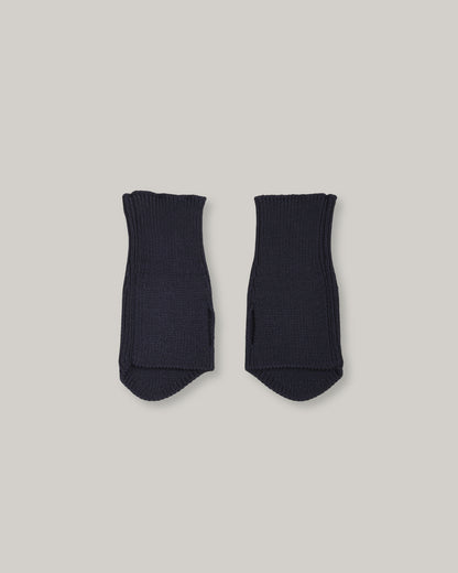 BATONER SOLID WOOL HAND WARMER - NAVY