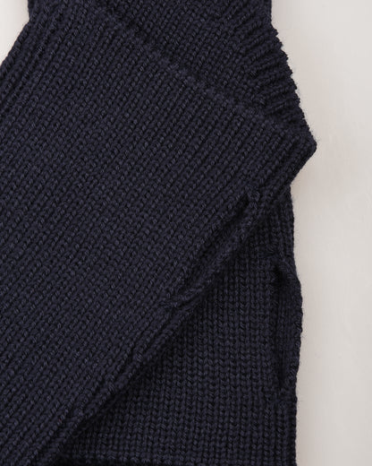 BATONER SOLID WOOL HAND WARMER - NAVY