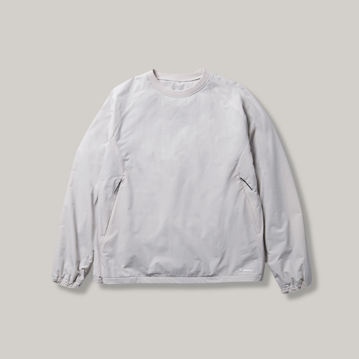 SNOW PEAK BREATHABLE INSULATED PULLOVER - IVORY