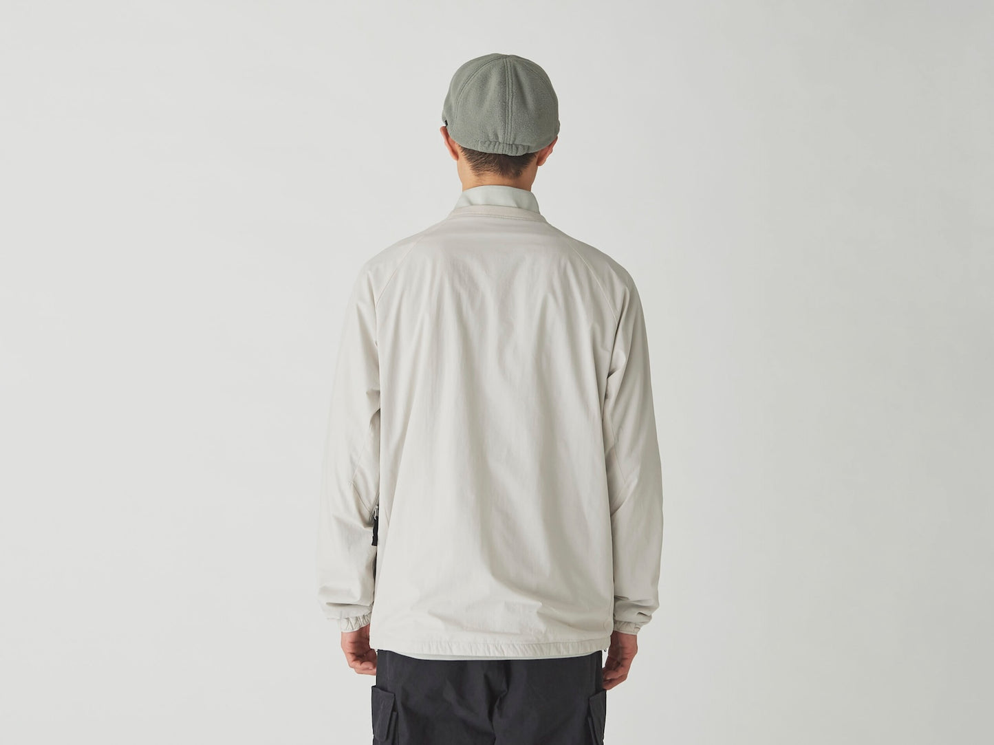 SNOW PEAK BREATHABLE INSULATED PULLOVER - IVORY