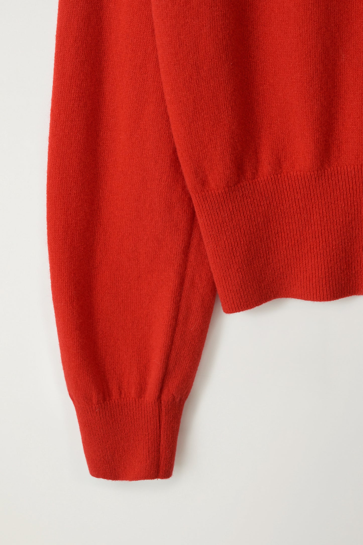 NOTHING WRITTEN EMITT WOOL ROUND CARDIGAN - RED