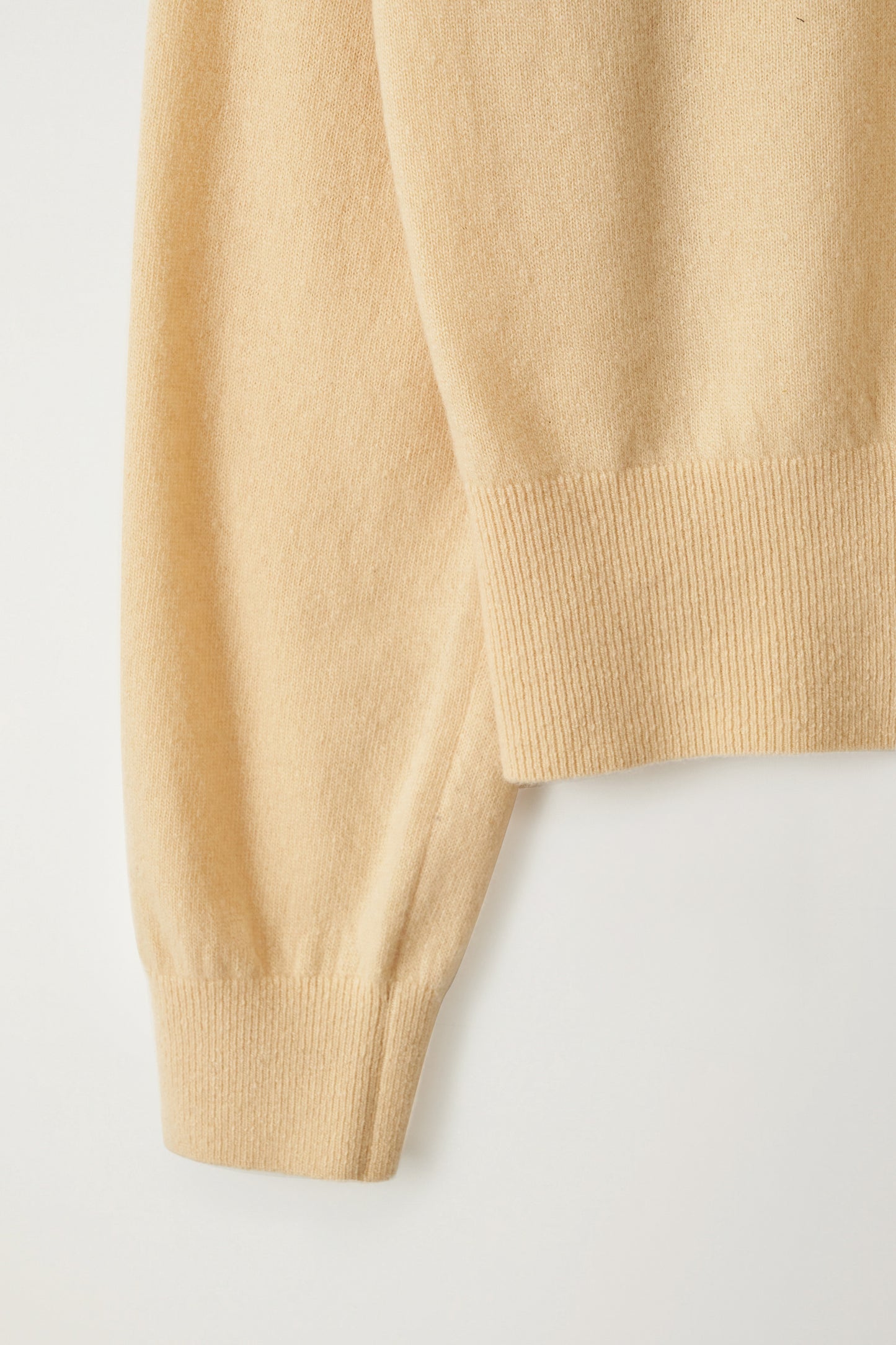 NOTHING WRITTEN EMITT WOOL ROUND CARDIGAN - YELLOW