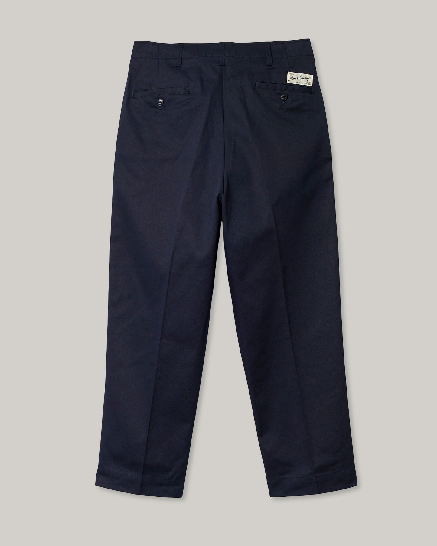 MERZ B. SCHWANEN 1920's COTTON TWILL WORKER CHINO - DARK NAVY