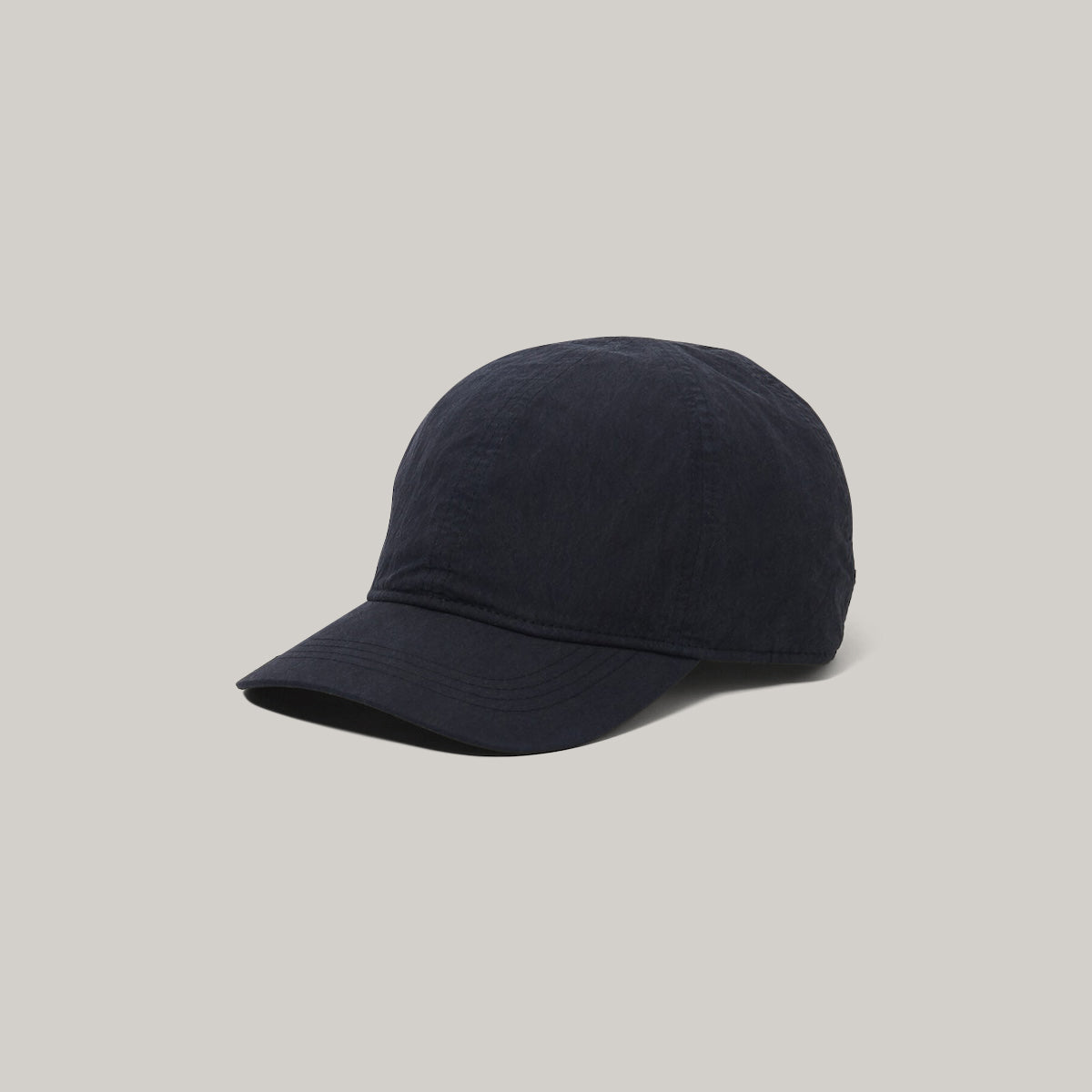 SNOW PEAK INDIGO C/N CAP - BLACK