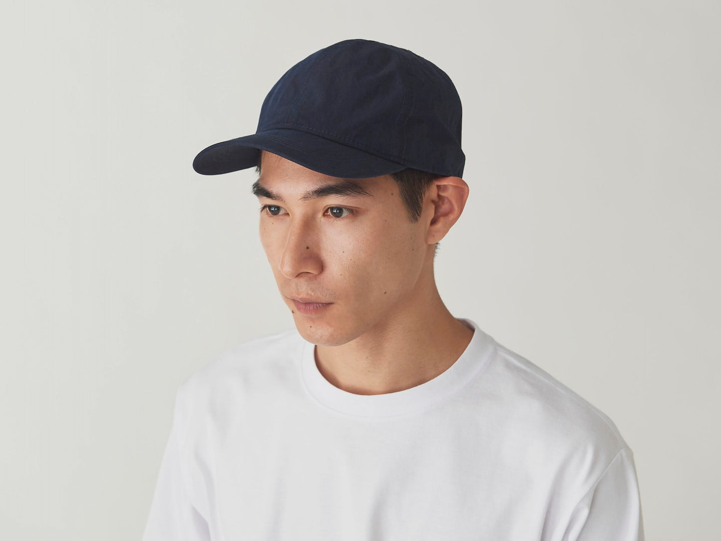 SNOW PEAK INDIGO C/N CAP - IVORY