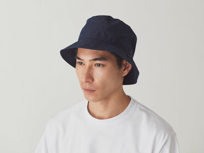 SNOW PEAK INDIGO C/N HAT - BLACK