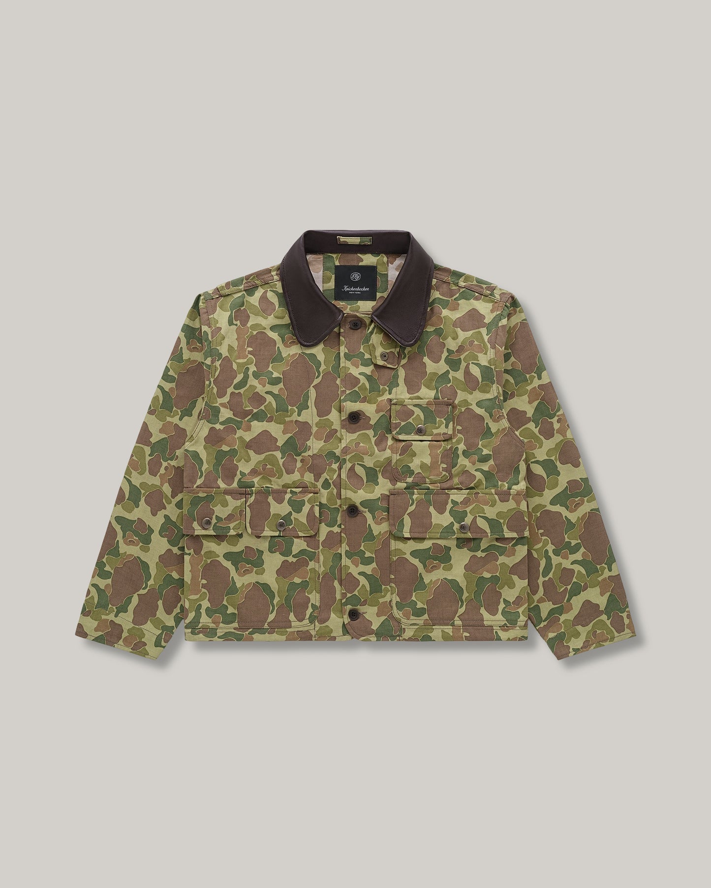 KNICKERBOCKER CATSKILLS HBT COAT - DUCK CAMO