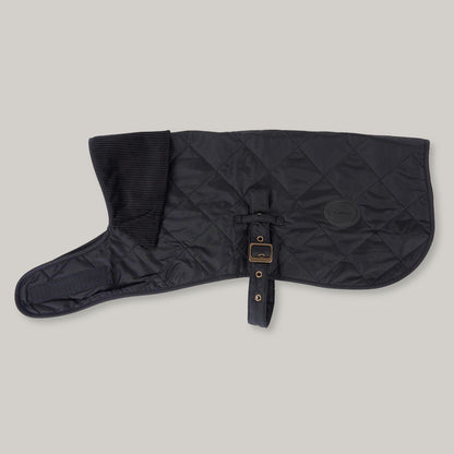 BARBOUR QUILTED DOG COAT - BLACK