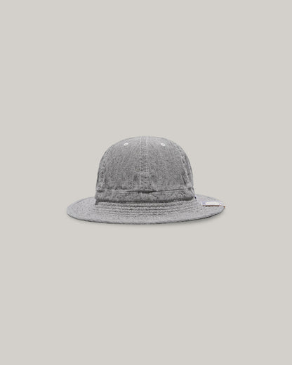 H.W. DOG & CO. LINEN FATIGUE HAT - LIGHT GREY
