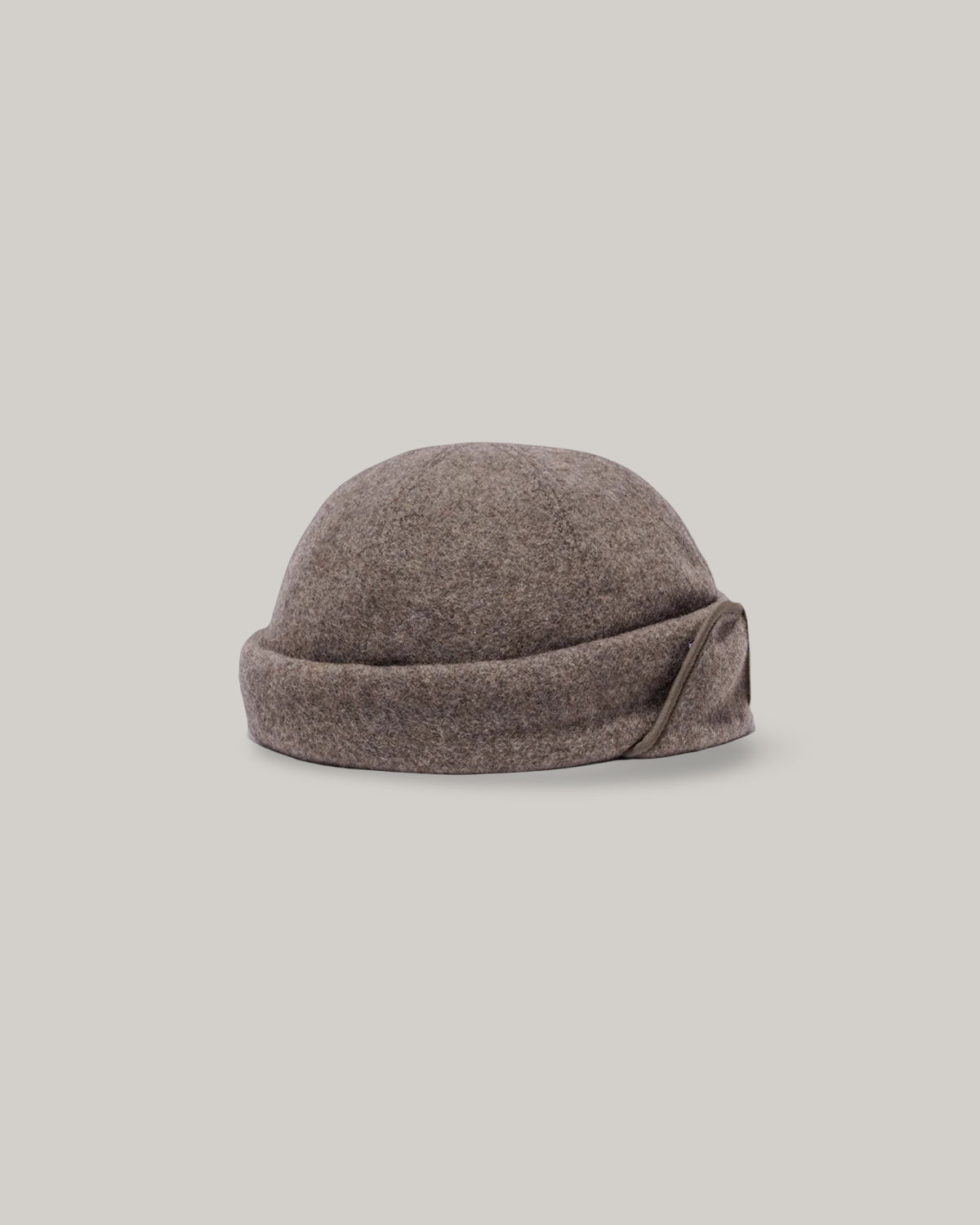 H.W. DOG & CO. FLAP ROLL CAP - BEIGE