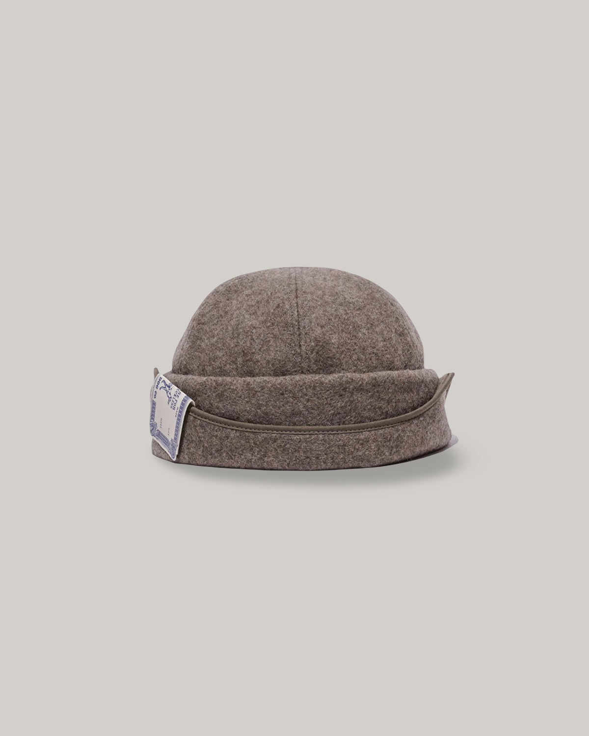 H.W. DOG & CO. FLAP ROLL CAP - BEIGE