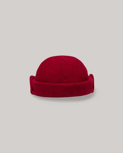 H.W. DOG & CO. FLAP ROLL CAP - RED