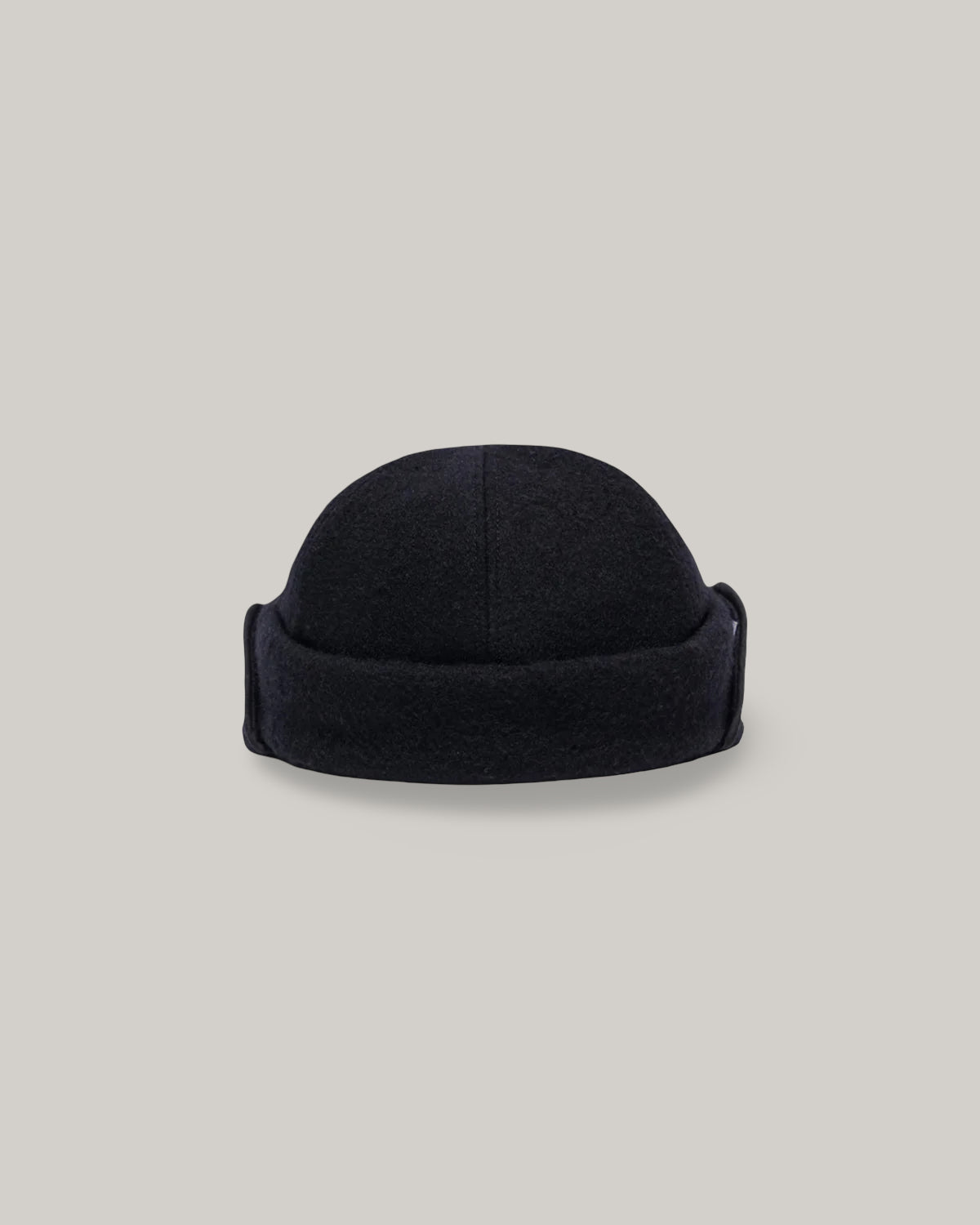 H.W. DOG & CO. FLAP ROLL CAP - BLACK