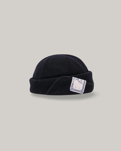 H.W. DOG & CO. FLAP ROLL CAP - BLACK