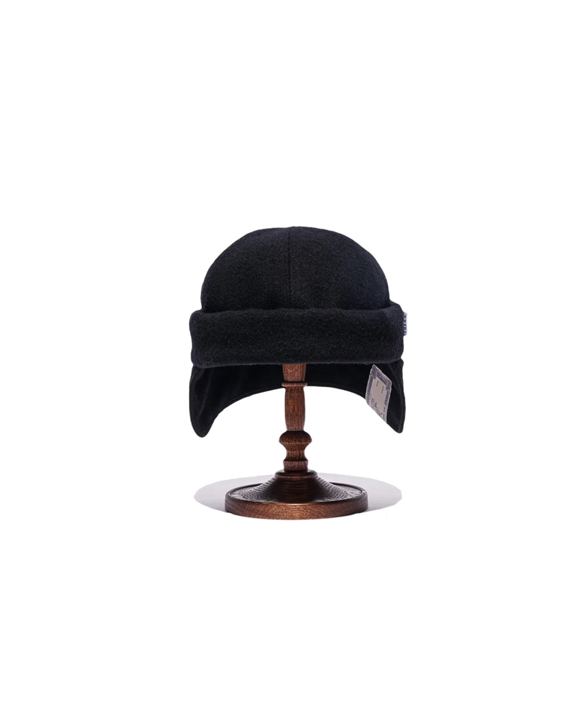 H.W. DOG & CO. FLAP ROLL CAP - BLACK
