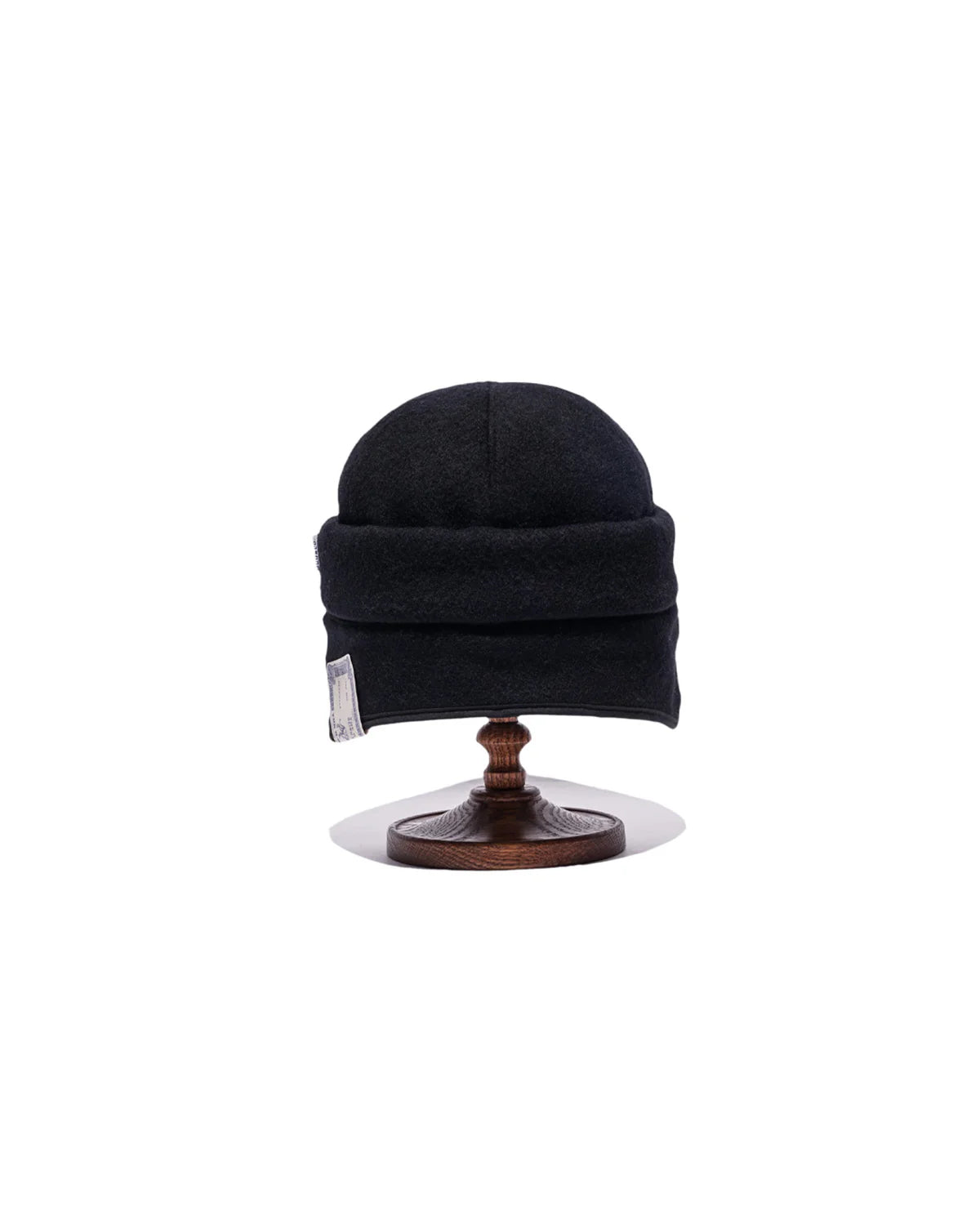 H.W. DOG & CO. FLAP ROLL CAP - BLACK