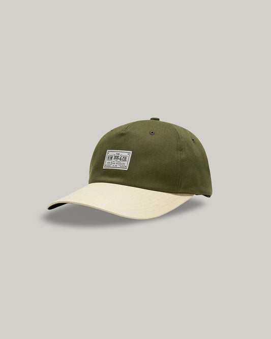 H.W. DOG & CO. BIG BRIM M CAP - OLIVE