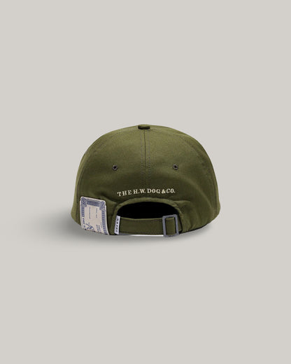 H.W. DOG & CO. BIG BRIM M CAP - OLIVE