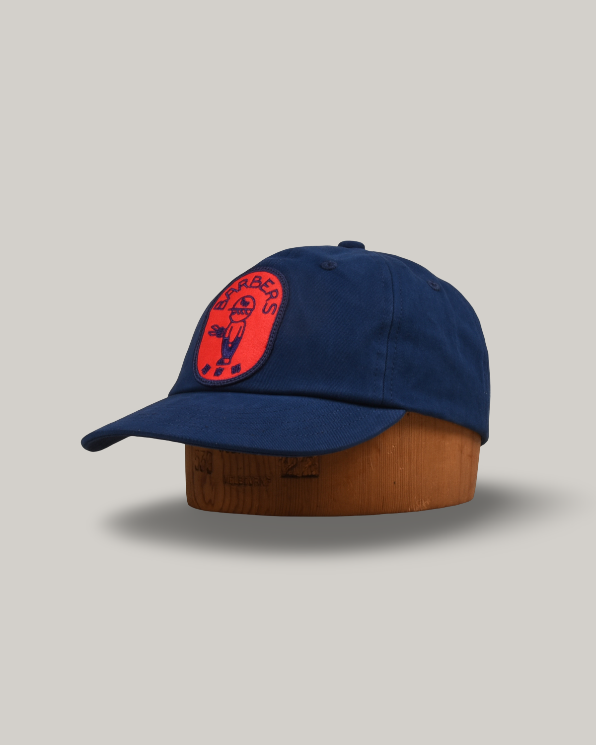KNICKERBOCKER x PP BARBERS SOUVENIR CAP - FRENCH BLUE